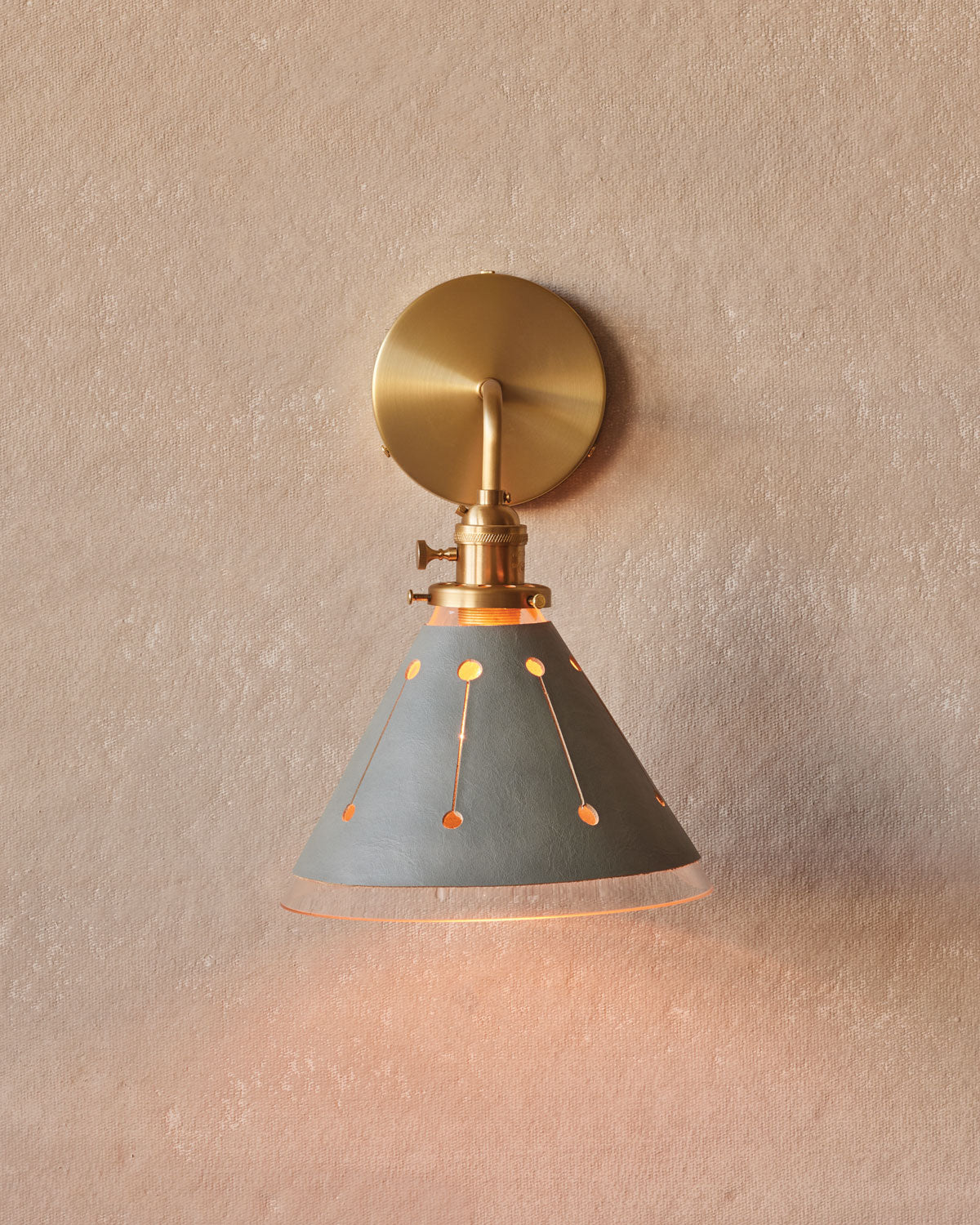 #leather-finish_cloud blue #wiring_hardwired