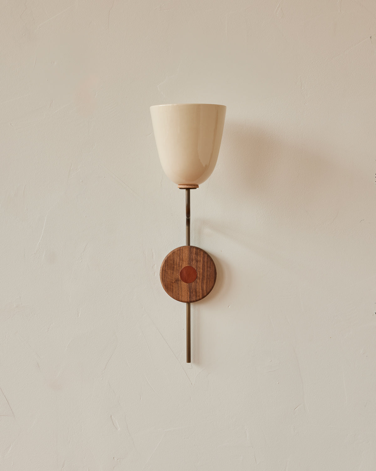 #shade-finish_cream #Metal-+-Wood-Finish_Antique Brass / Black Walnut #wiring_hardwired