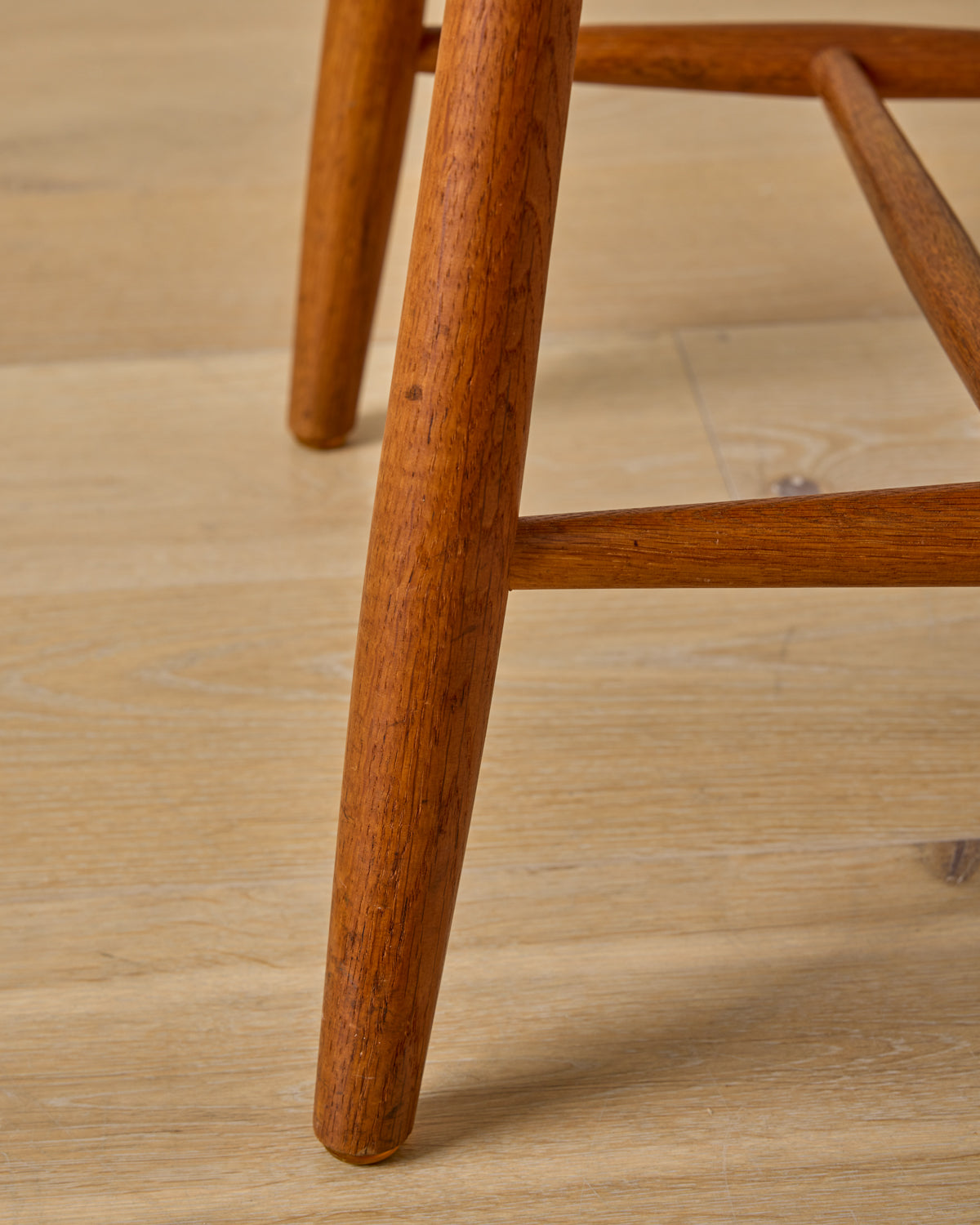 Set of Oak Dining Chairs by Ejvind A. Johansson