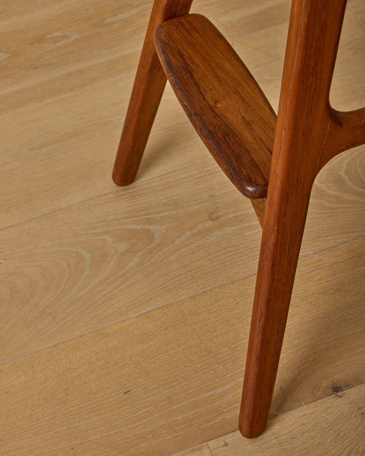 Pair of Teak Barstools by Erik Buck