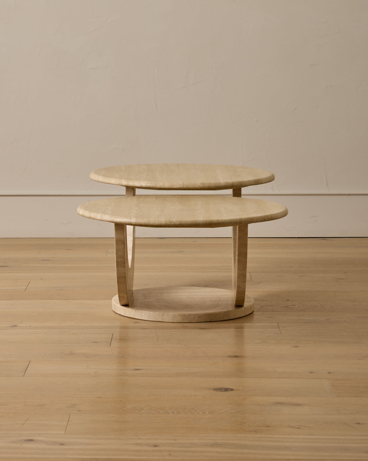 Travertine Arc Coffee Table