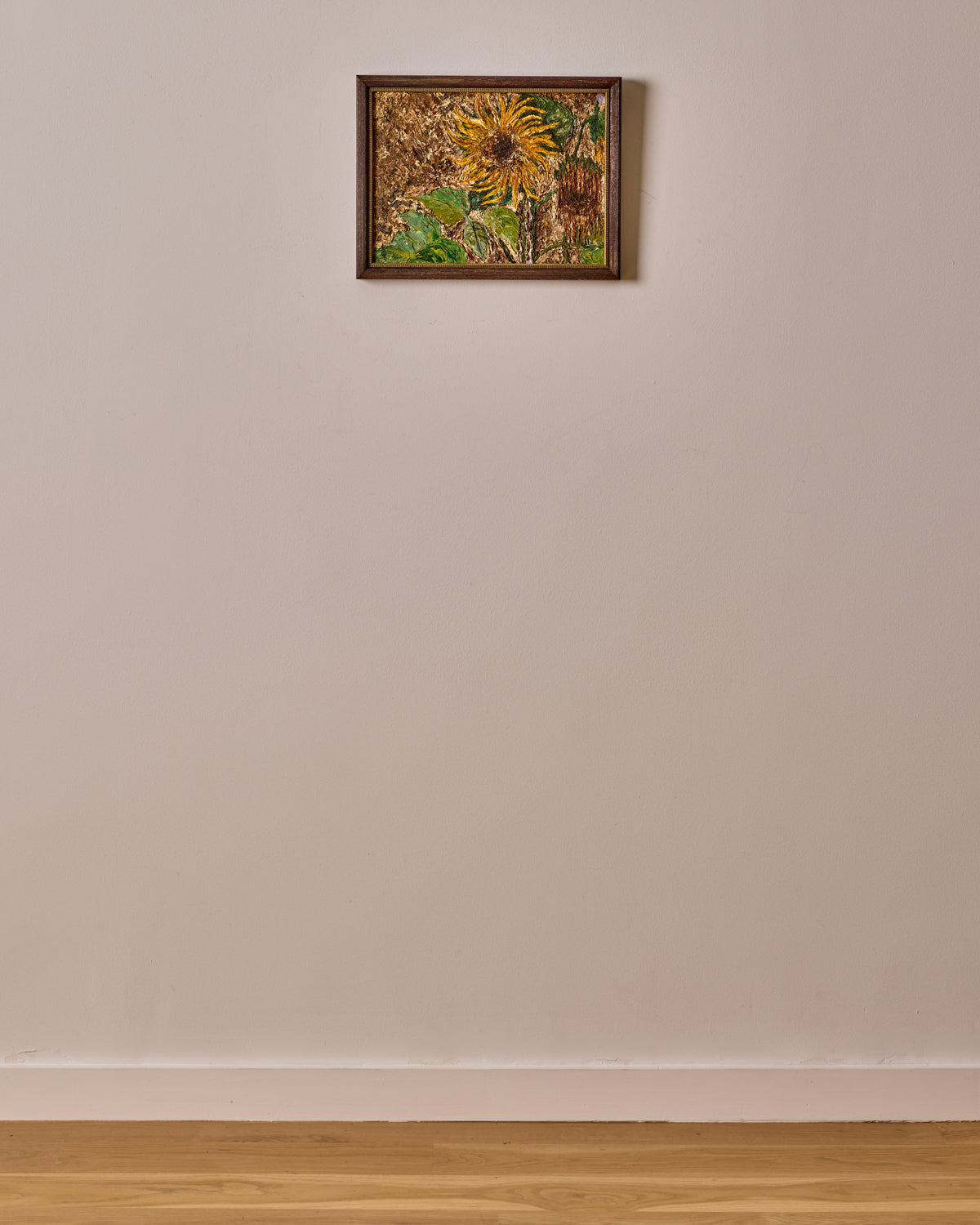 1960s Impasto Floral