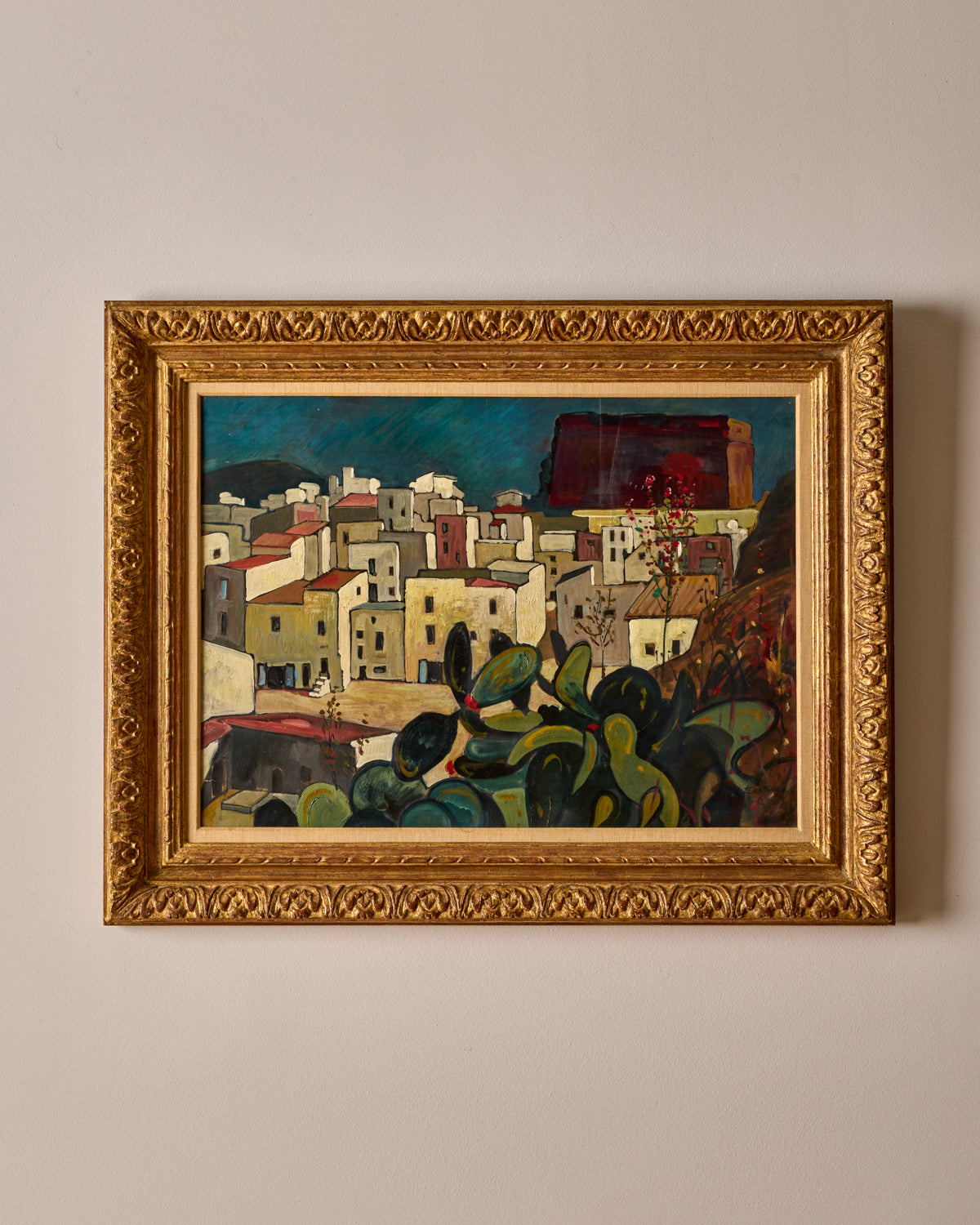 White-Washed Village, Southern France