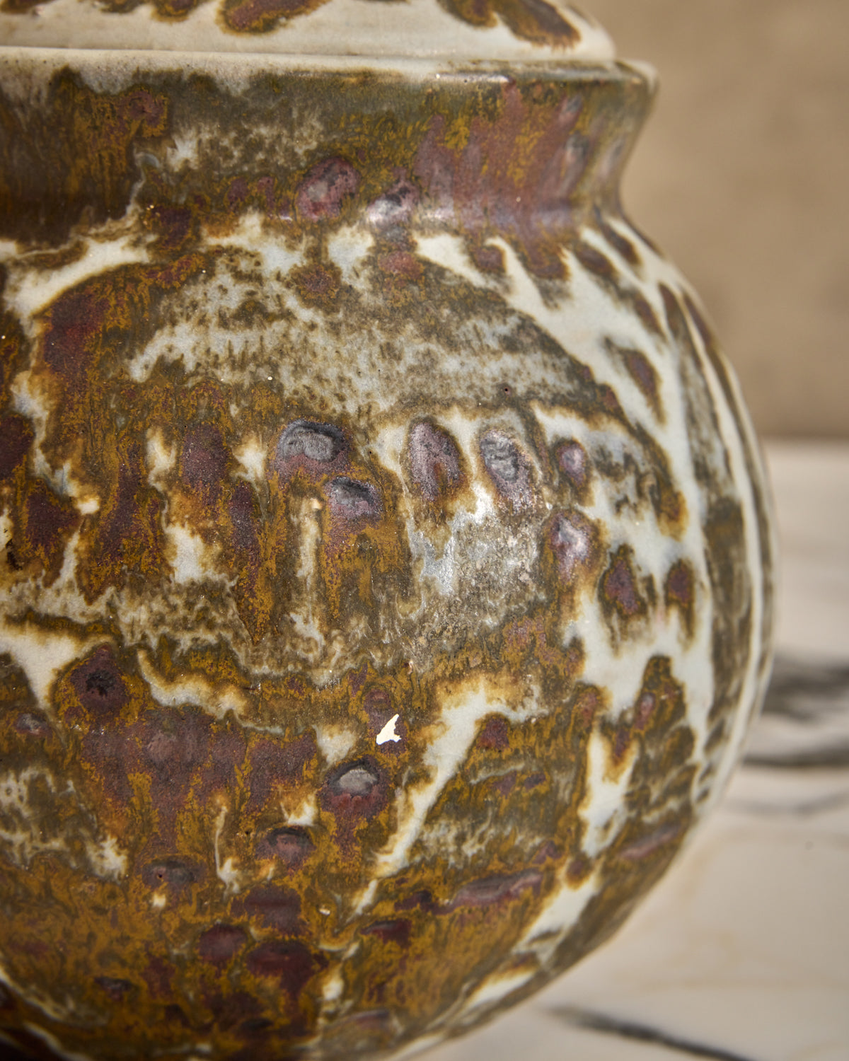 Ceramic Lidded Vessel