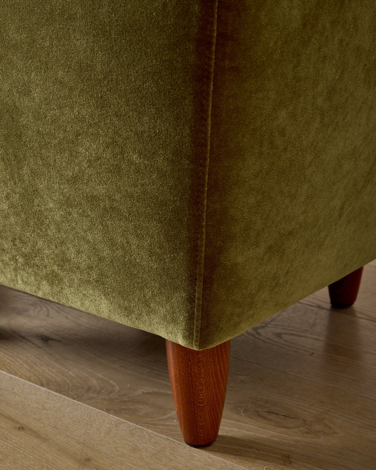 Pair of Beech Frame Easy Chairs