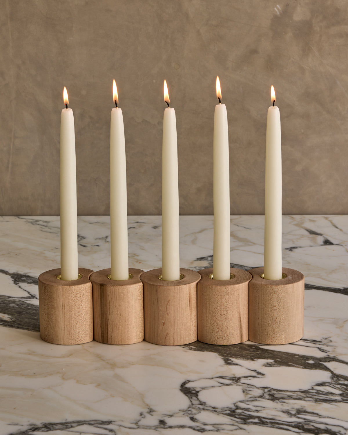#wood-finish_clear maple #style_set of 5