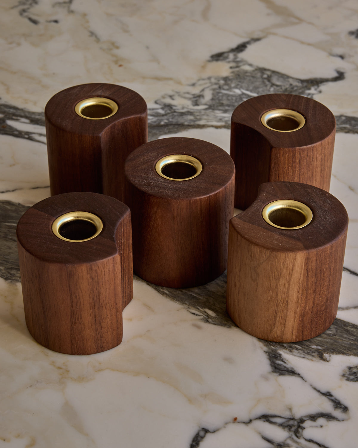 #wood-finish_black walnut #style_set of 5