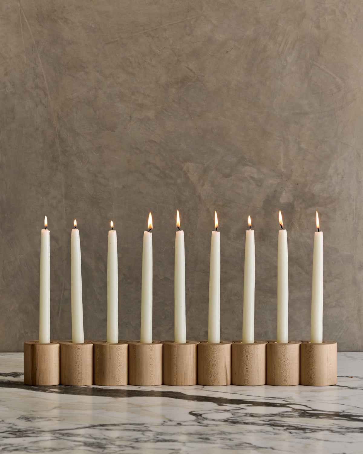 #wood-finish_clear maple #style_set of 9