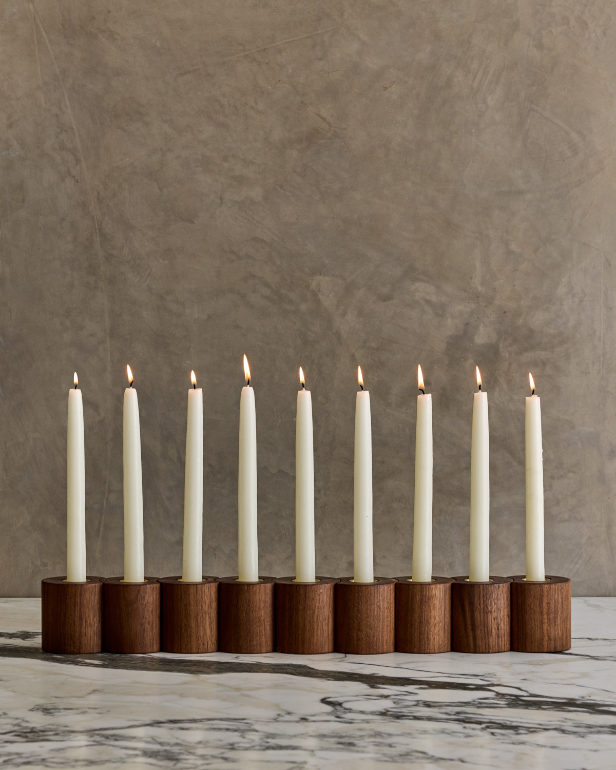 #wood-finish_black walnut #style_set of 9
