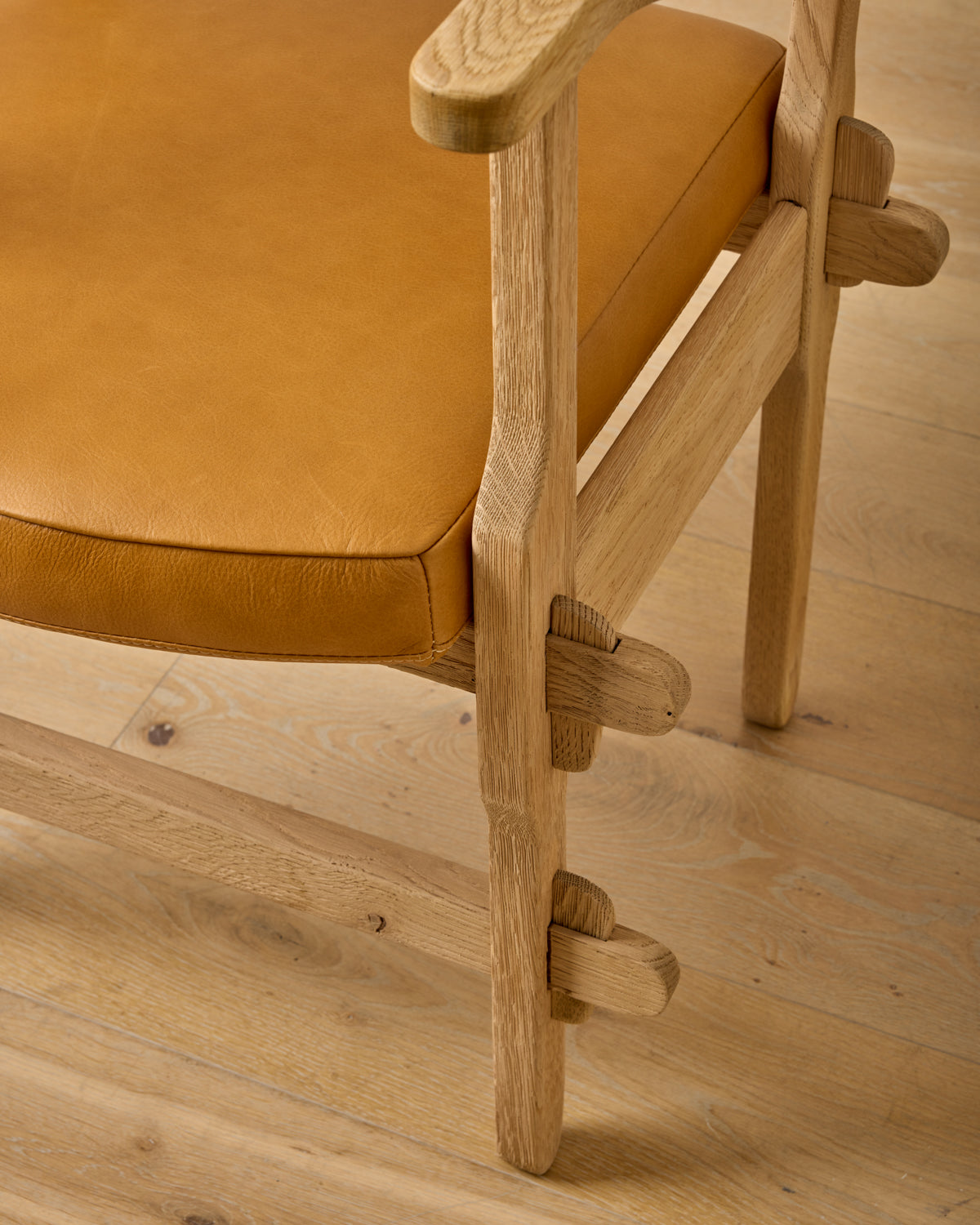 Pair of Leather Arm Chairs