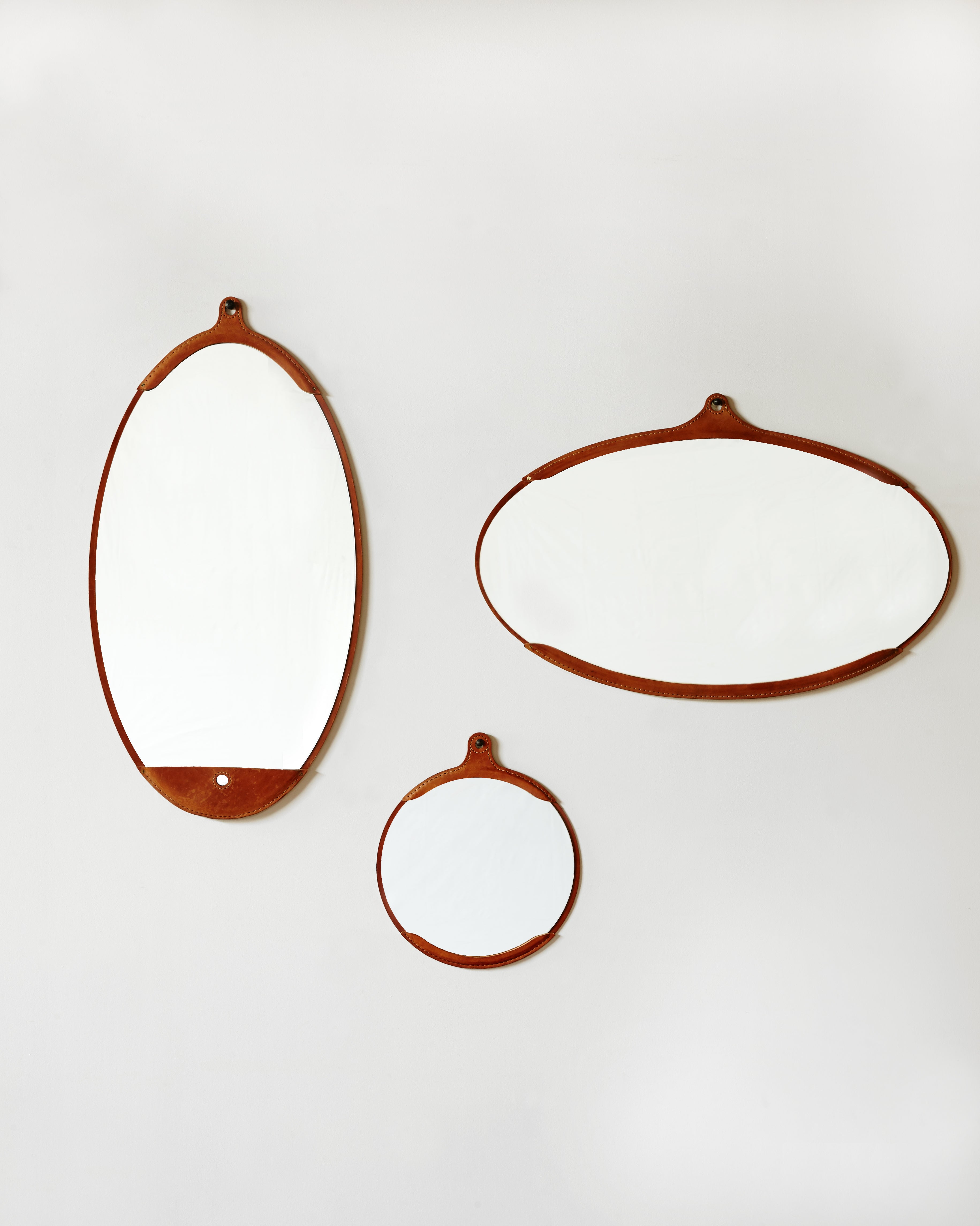 Tan Harness Leather Sample