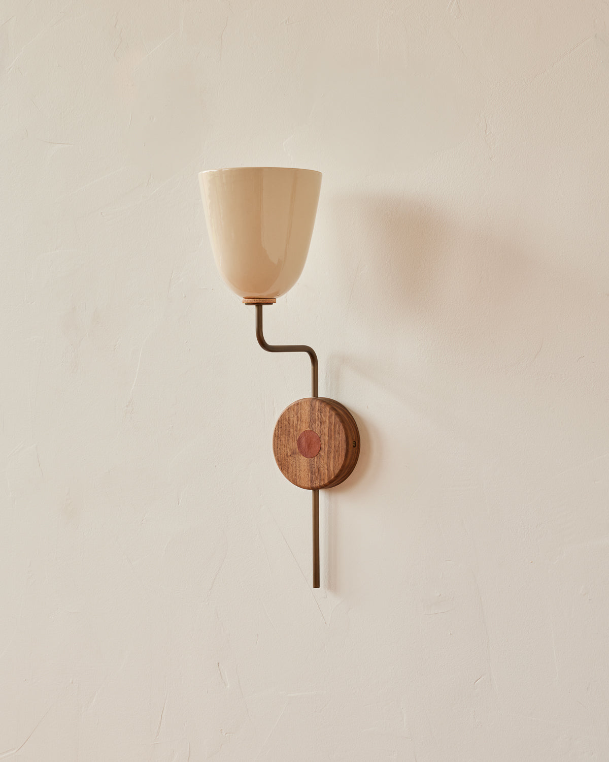 #shade-finish_cream #Metal-+-Wood-Finish_Antique Brass / Black Walnut #wiring_hardwired