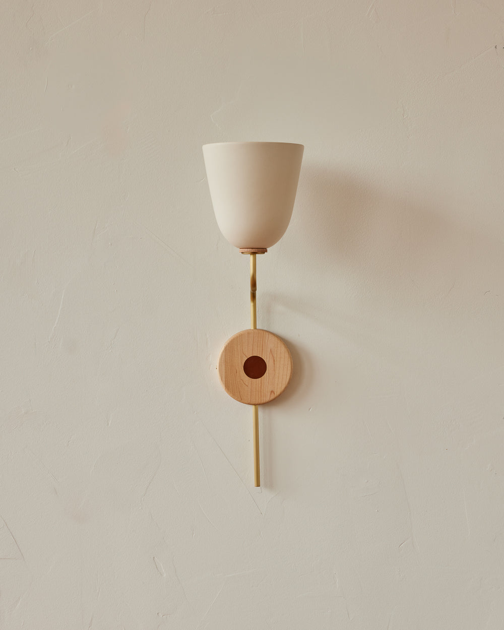 #shade-finish_dove #Metal-+-Wood-Finish_Satin Brass / Clear Maple #wiring_hardwired