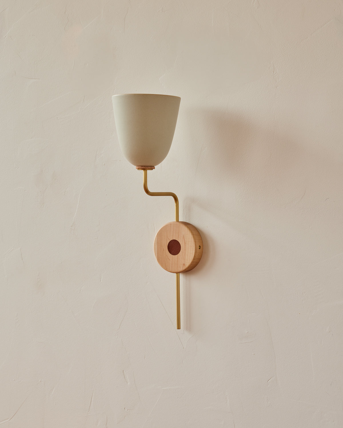 #shade-finish_robin's egg #Metal-+-Wood-Finish_Satin Brass / Clear Maple #wiring_hardwired
