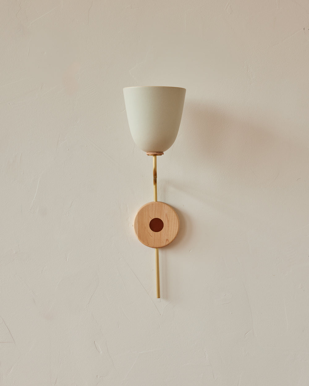 #shade-finish_robin's egg #Metal-+-Wood-Finish_Satin Brass / Clear Maple #wiring_hardwired