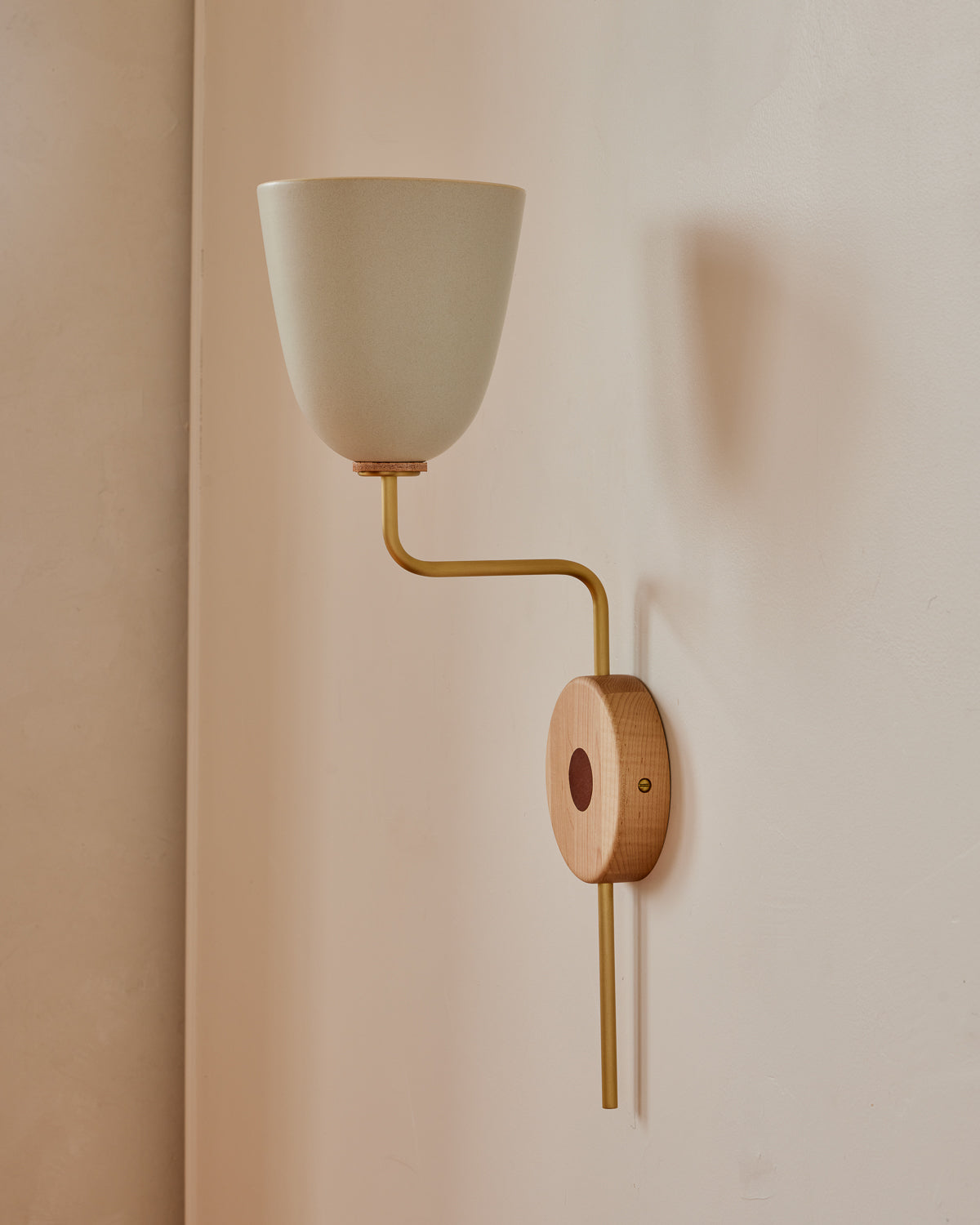 #shade-finish_robin's egg #Metal-+-Wood-Finish_Satin Brass / Clear Maple #wiring_hardwired