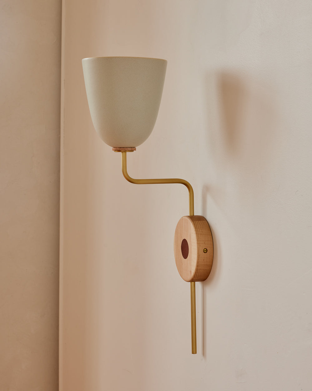 #shade-finish_robin's egg #Metal-+-Wood-Finish_Satin Brass / Clear Maple #wiring_hardwired