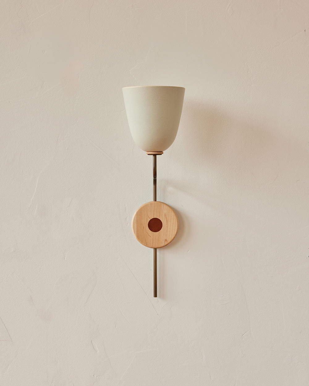 #shade-finish_robin's egg #Metal-+-Wood-Finish_Antique Brass / Clear Maple #wiring_hardwired