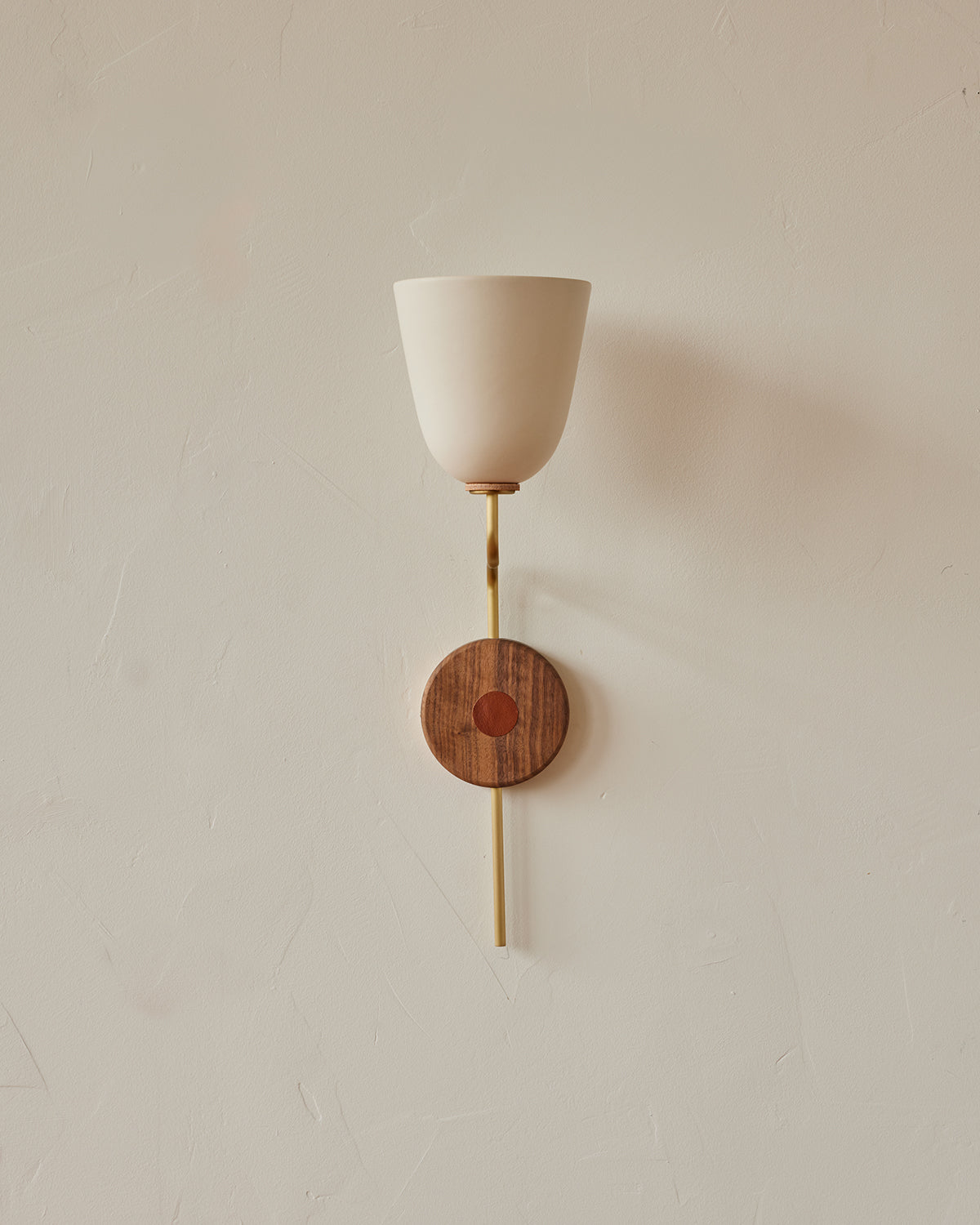 #shade-finish_dove #Metal-+-Wood-Finish_Satin Brass / Black Walnut #wiring_hardwired