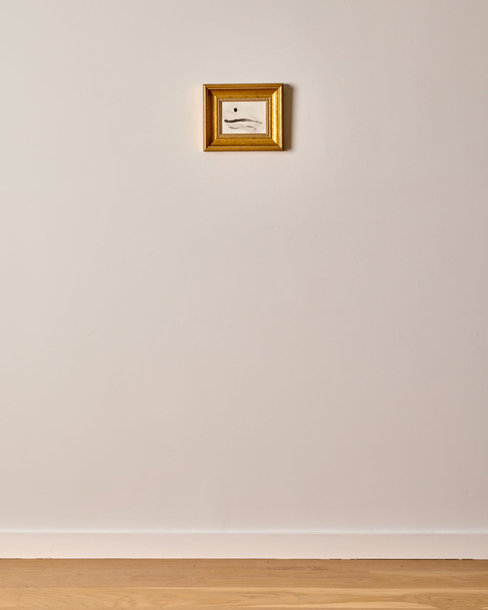 Abstract in Gold Frame VII