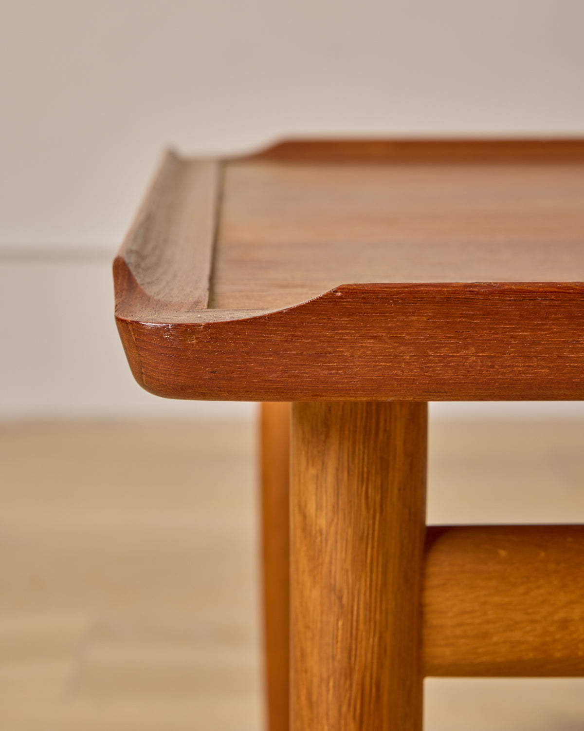 Danish Teak + Oak Coffee Table