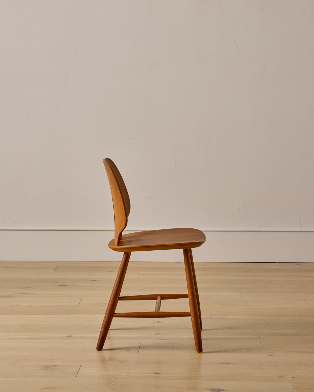 Set of Oak Dining Chairs by Ejvind A. Johansson