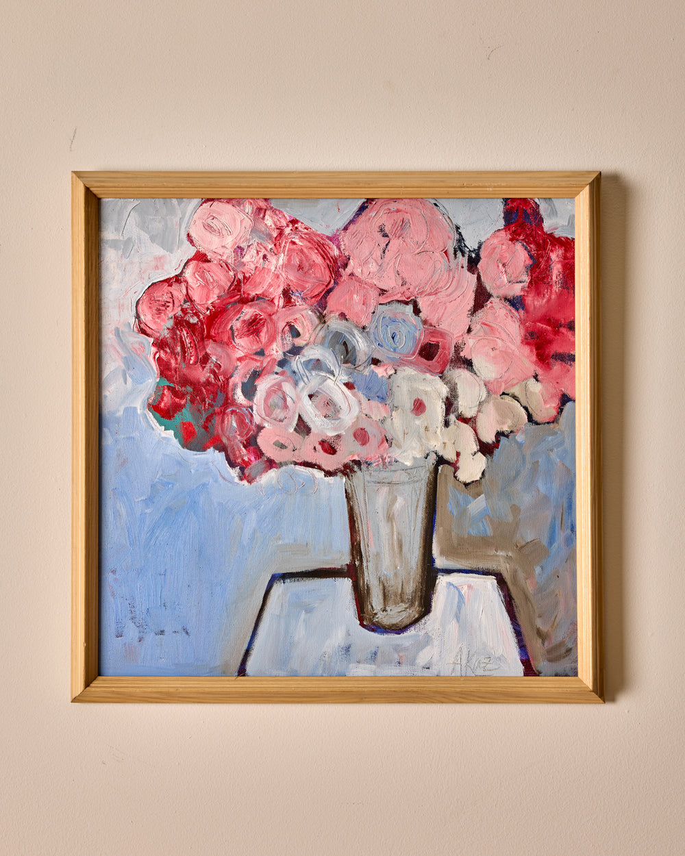 Bouquet on Table