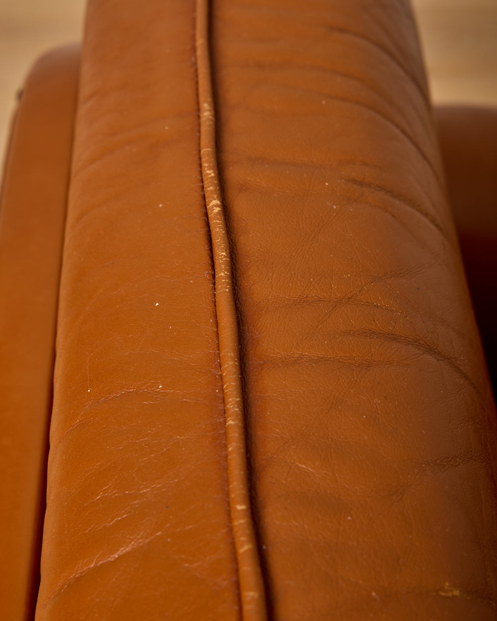 Pair of Italian Leather Armchairs