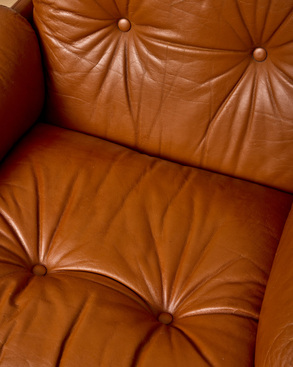 Pair of Italian Leather Armchairs