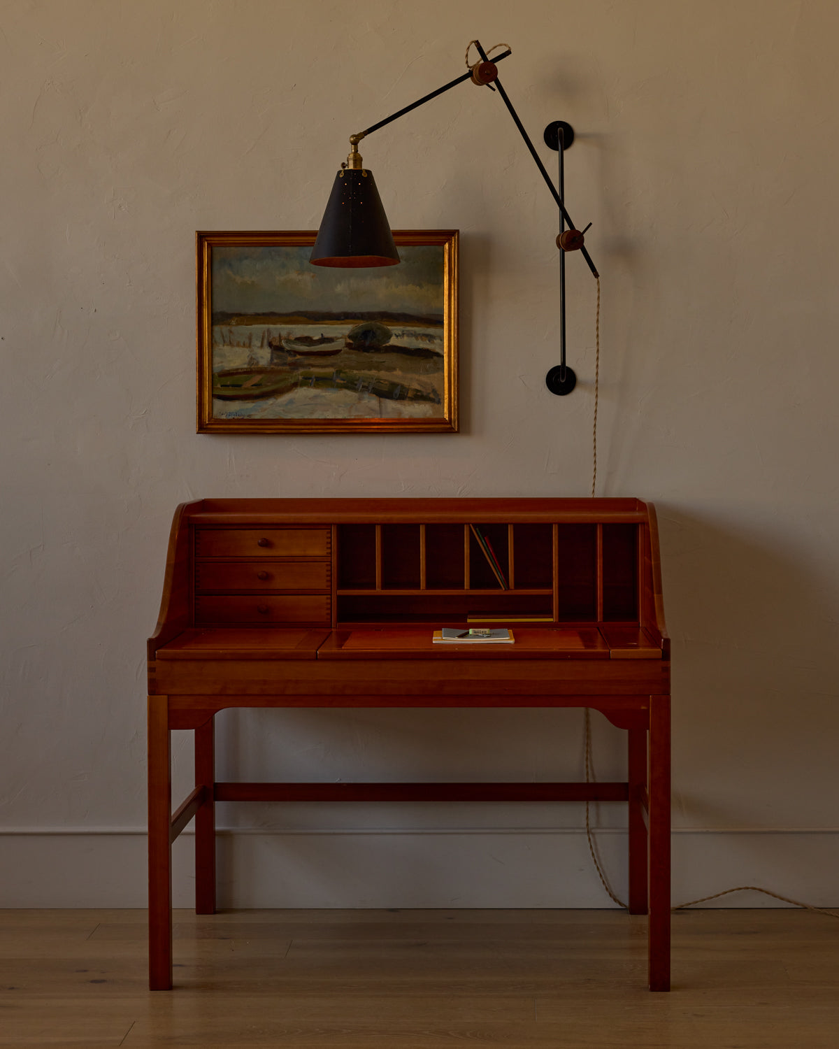 Solid Cherry Writing Desk by Andreas Hansen