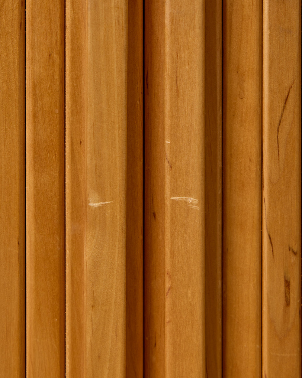Maple Cabinet with Tambour Doors