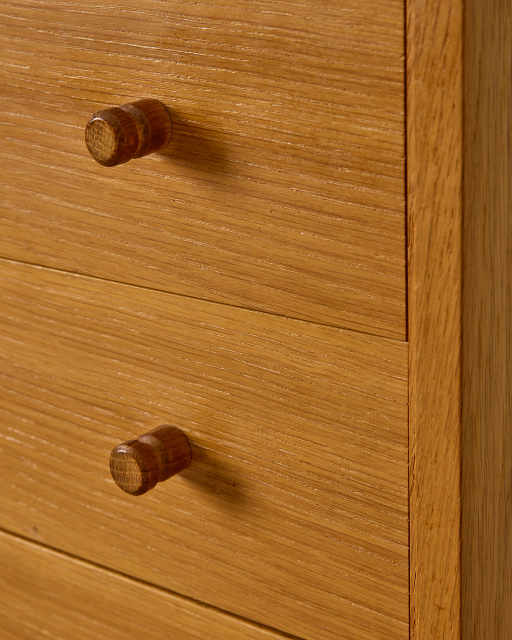 Oak Cabinet with Drawers by Rud Thygesen & Johnny Sorensen