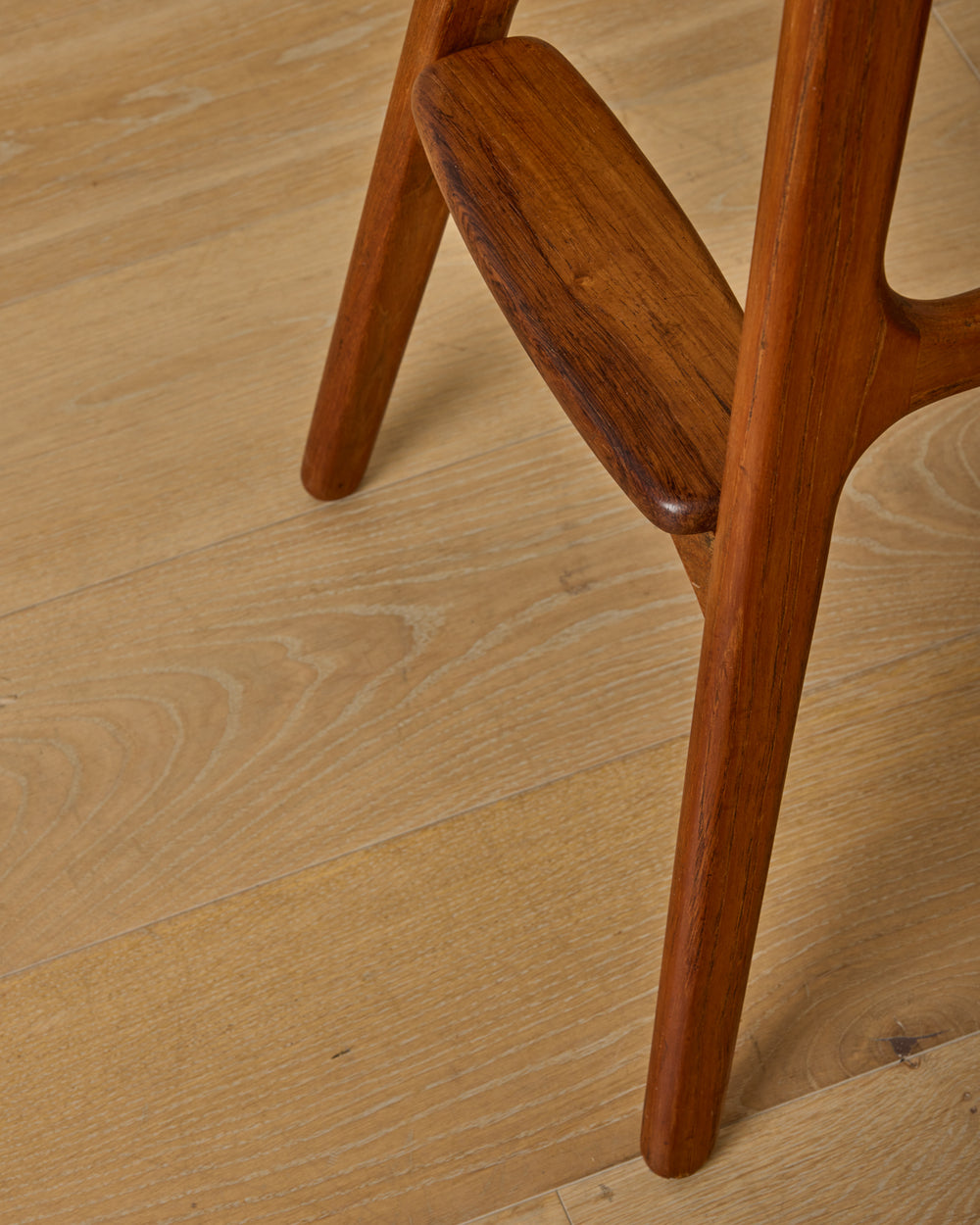 Pair of Teak Barstools by Erik Buck