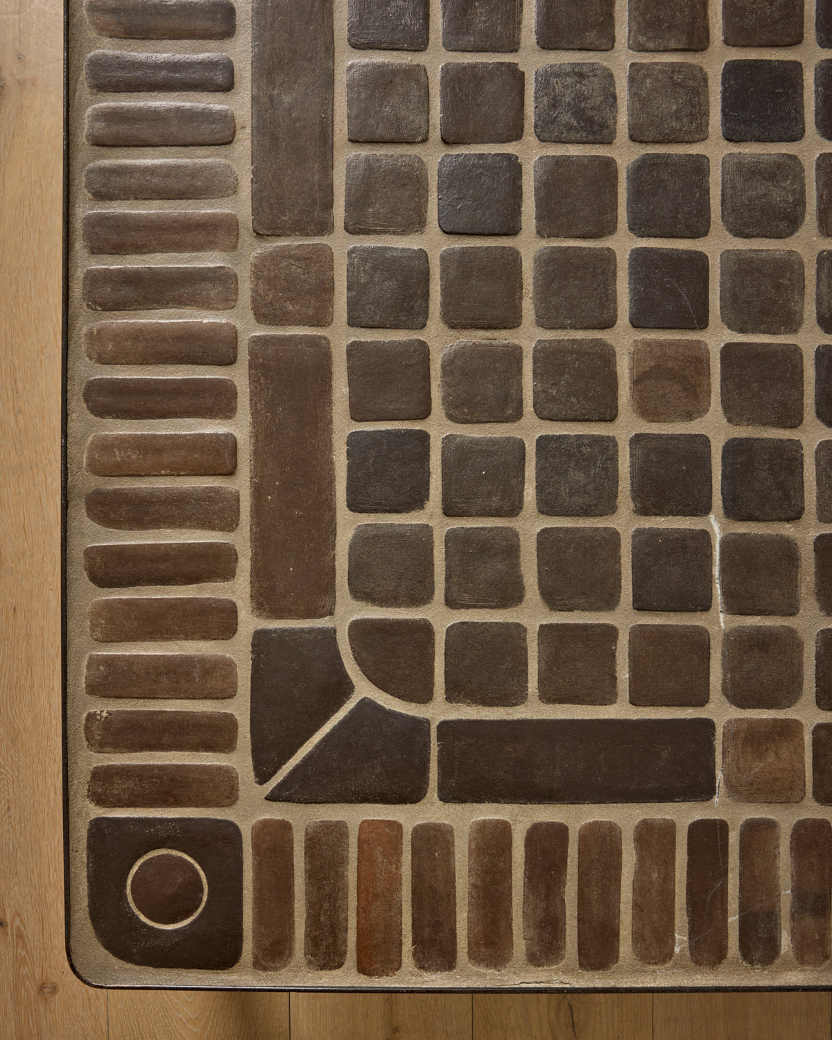 Belgian Ceramic Tile Coffee Table