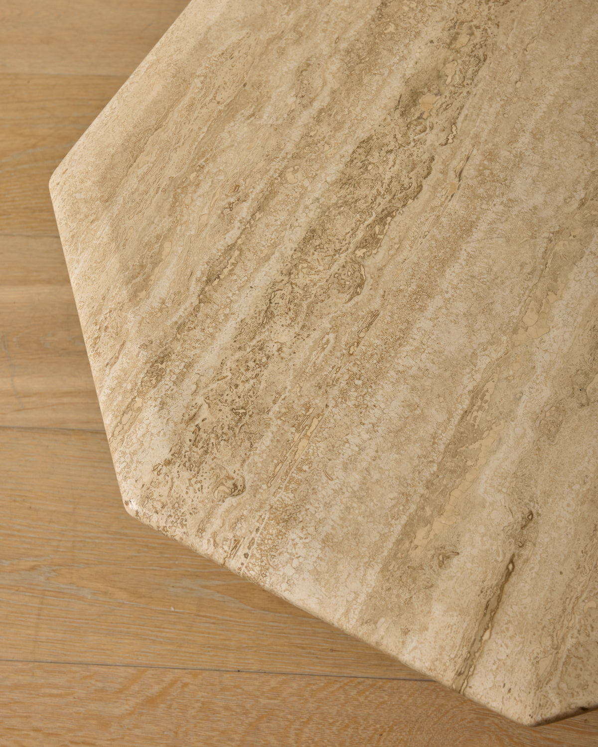 Travertine Nesting Tables - Set of 3