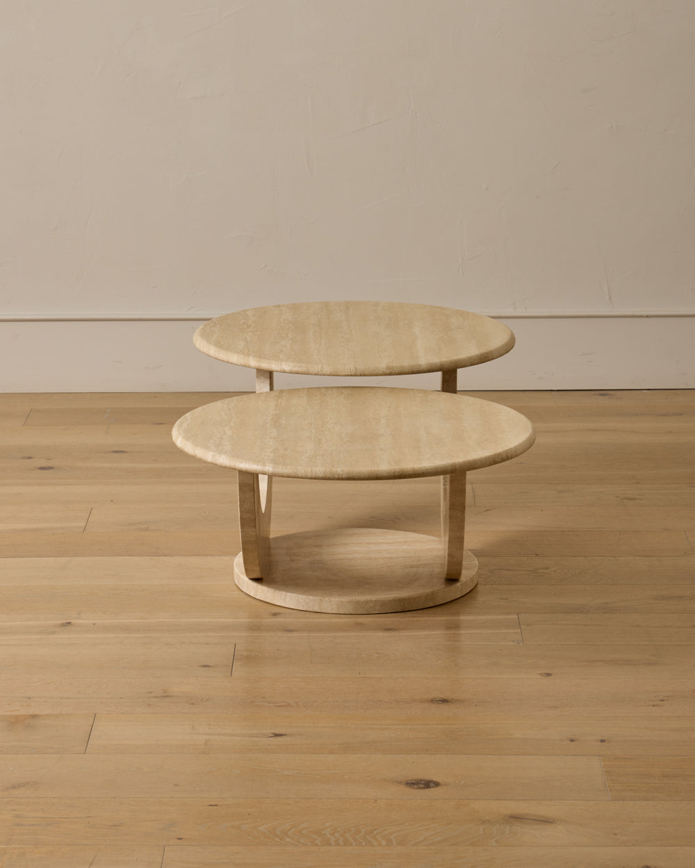 Travertine Arc Coffee Table