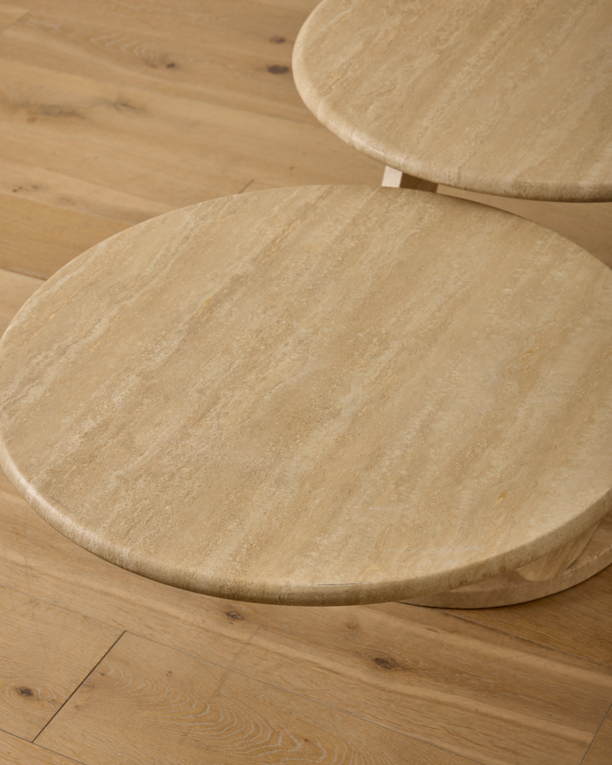 Travertine Arc Coffee Table