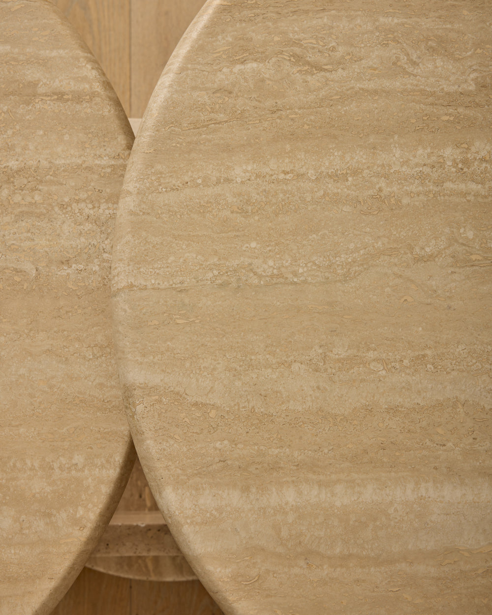 Travertine Arc Coffee Table