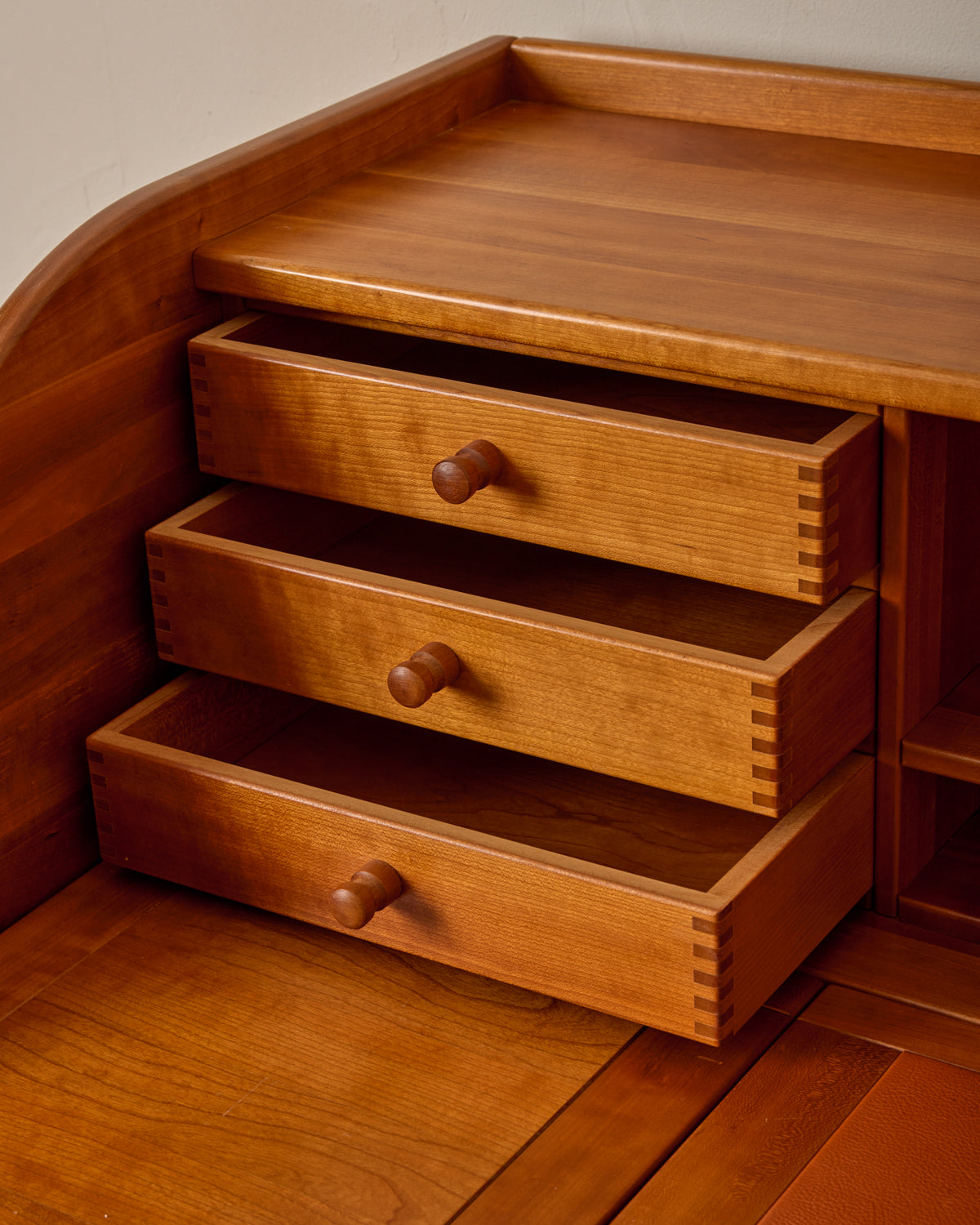 Solid Cherry Writing Desk by Andreas Hansen