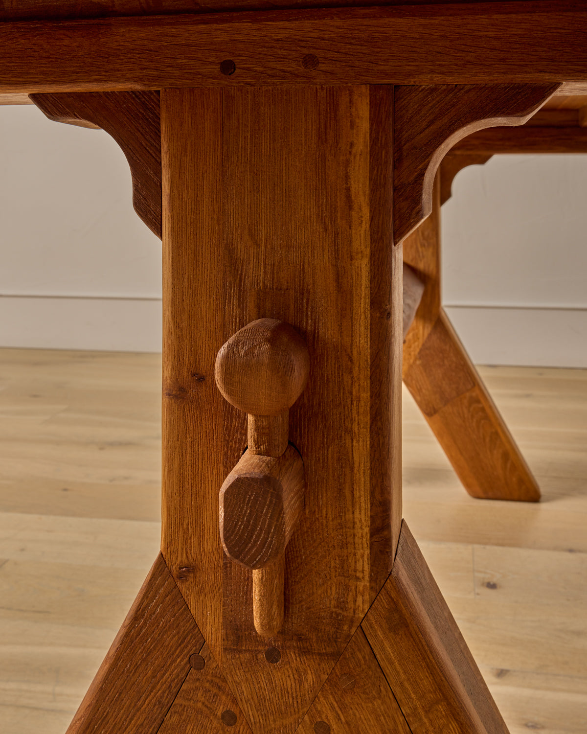 Oak Dining Table by De Puydt
