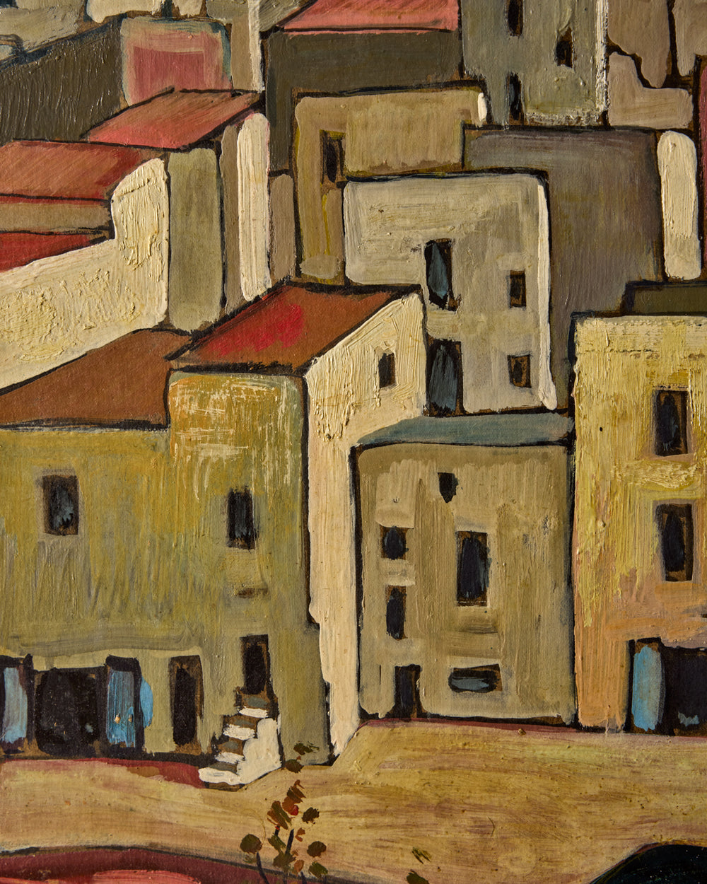 White-Washed Village, Southern France