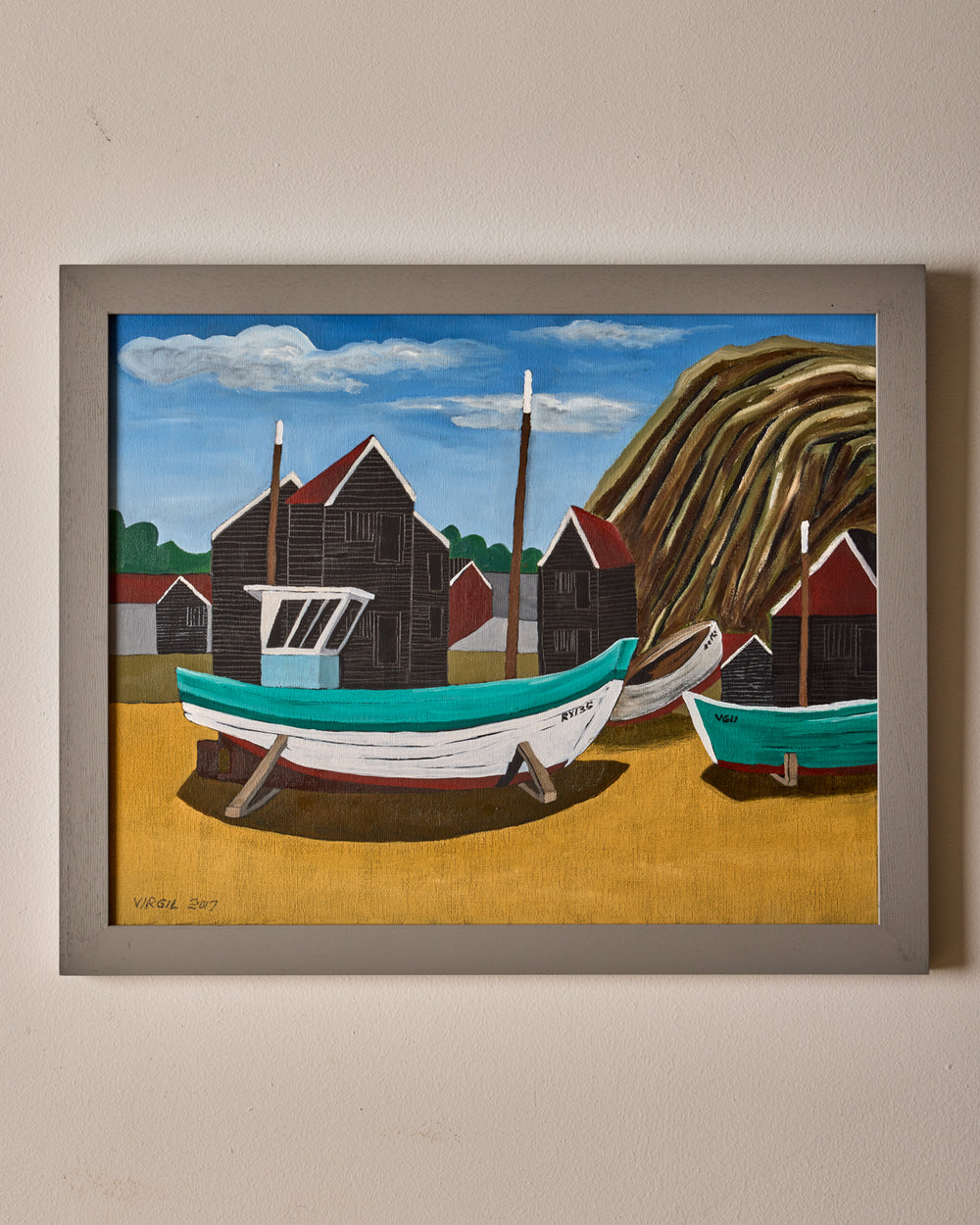 "Black Tar Huts"