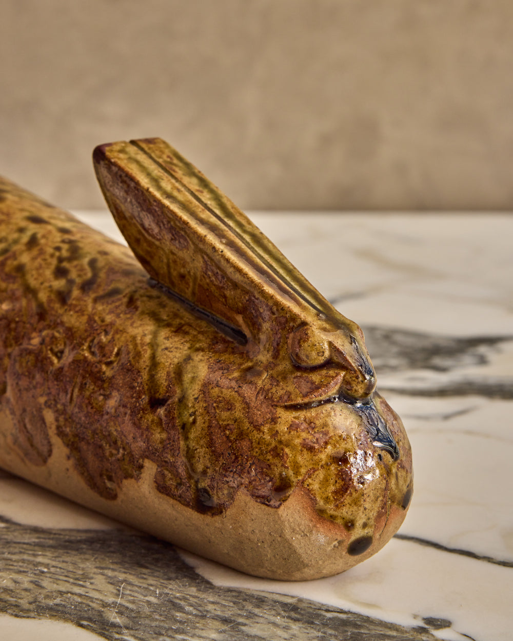 Ceramic Rabbit Sculpture