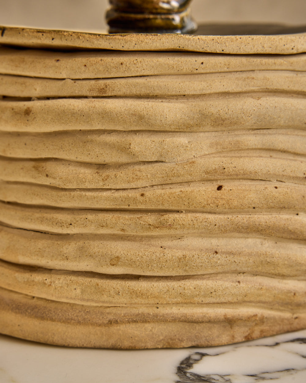 Lidded Coil Pot