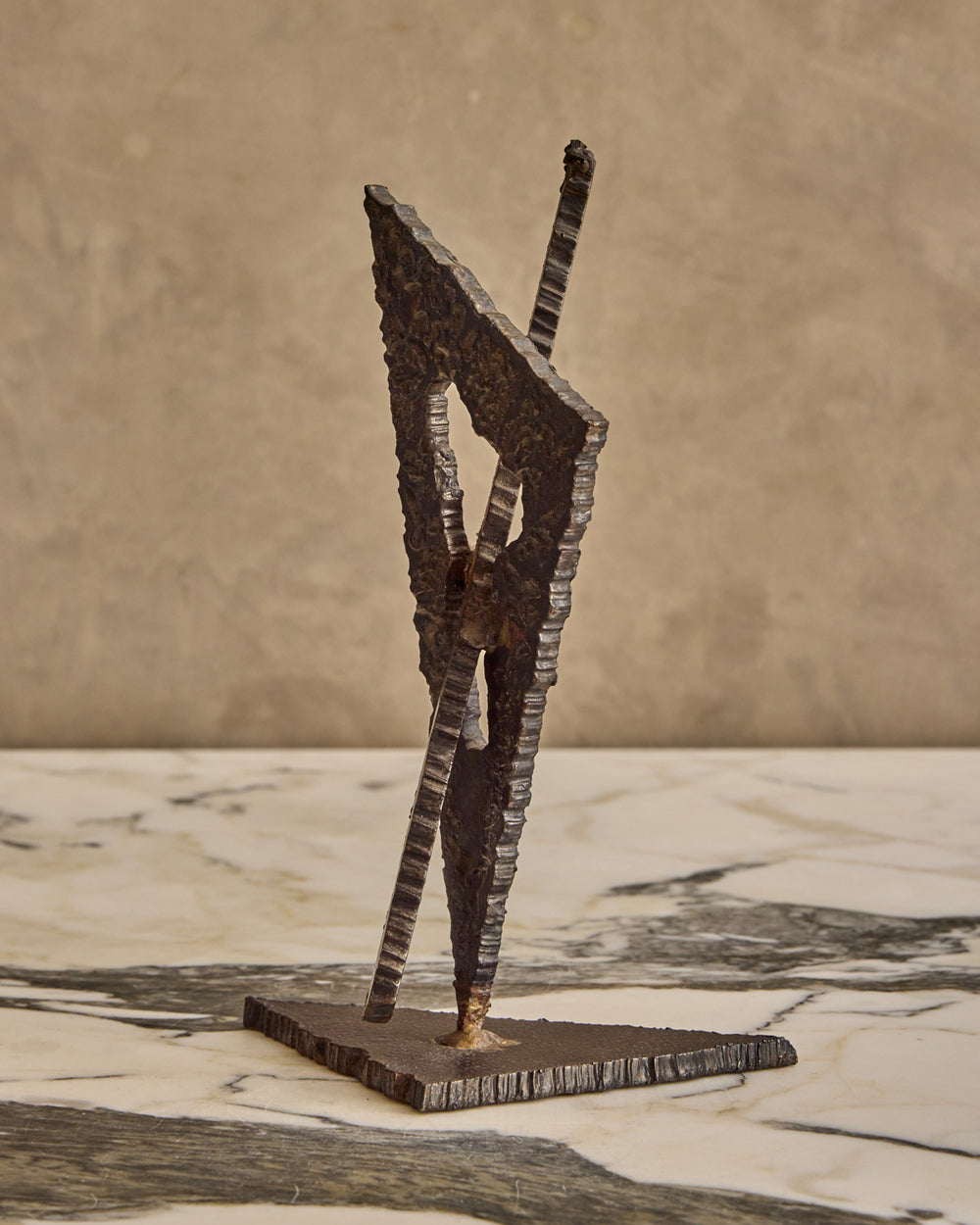 Metal Geometric Sculpture