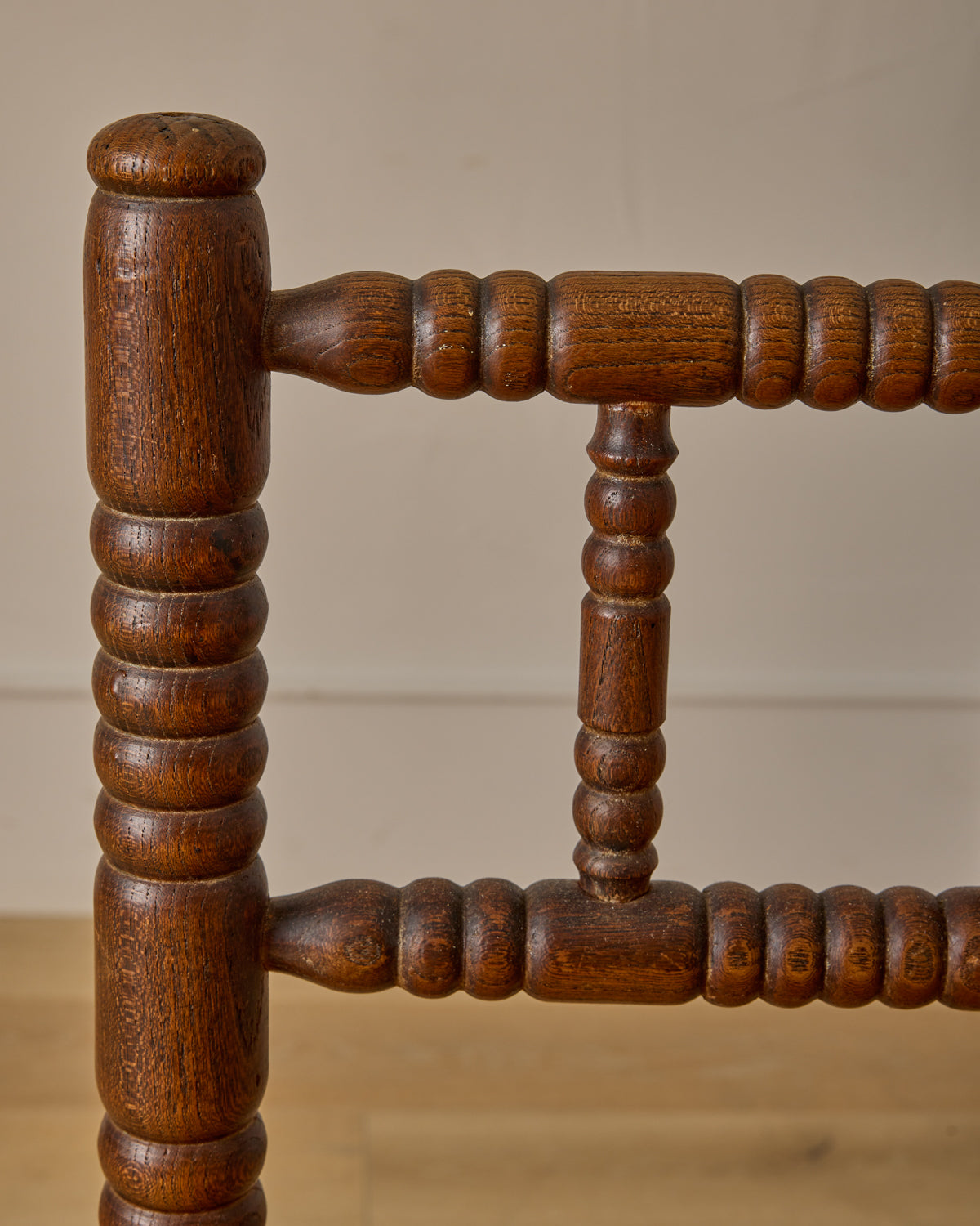 Corner Carved Bobbin Chair