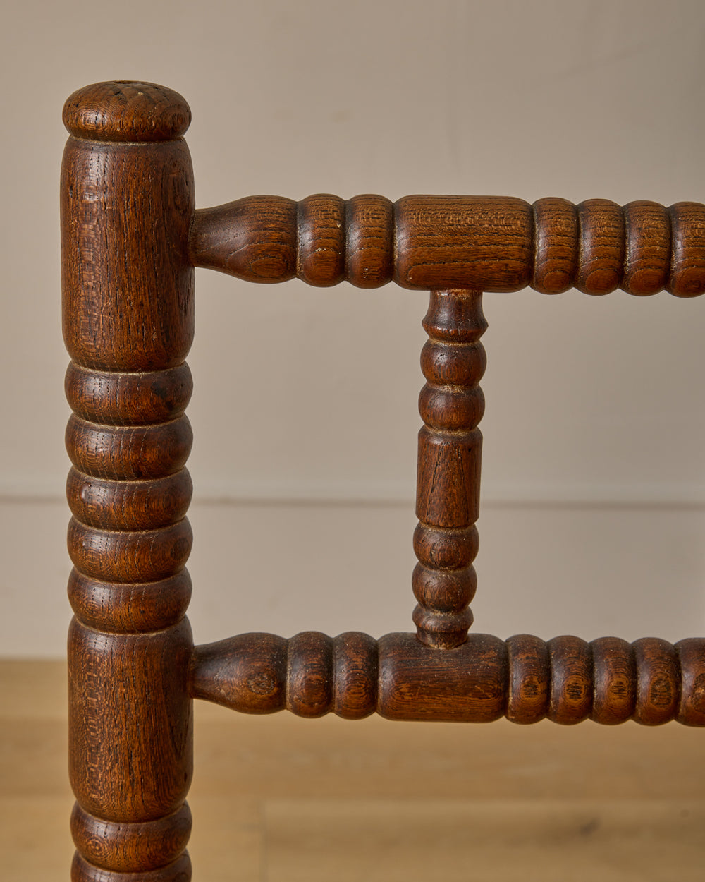 Corner Carved Bobbin Chair