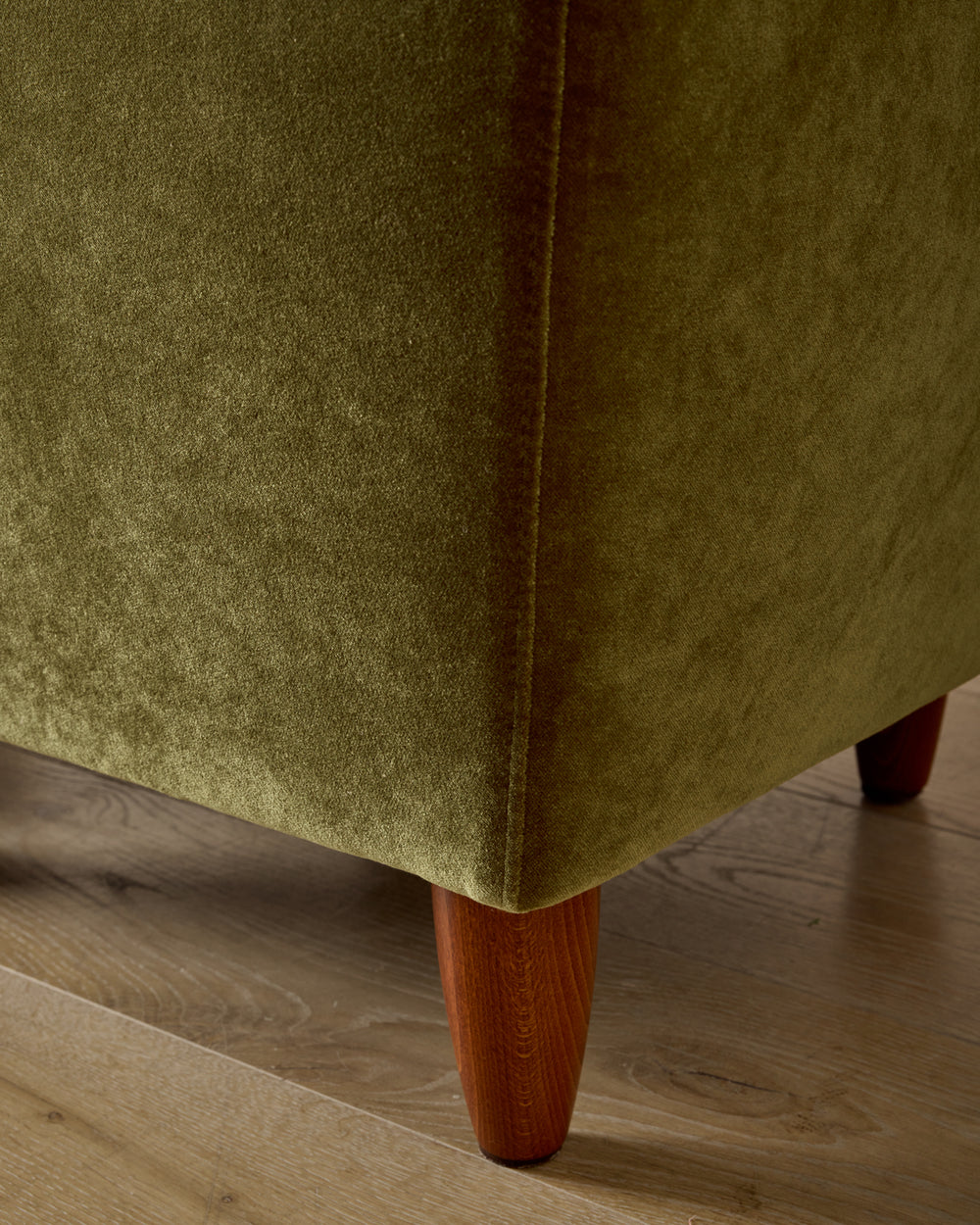 Pair of Beech Frame Easy Chairs