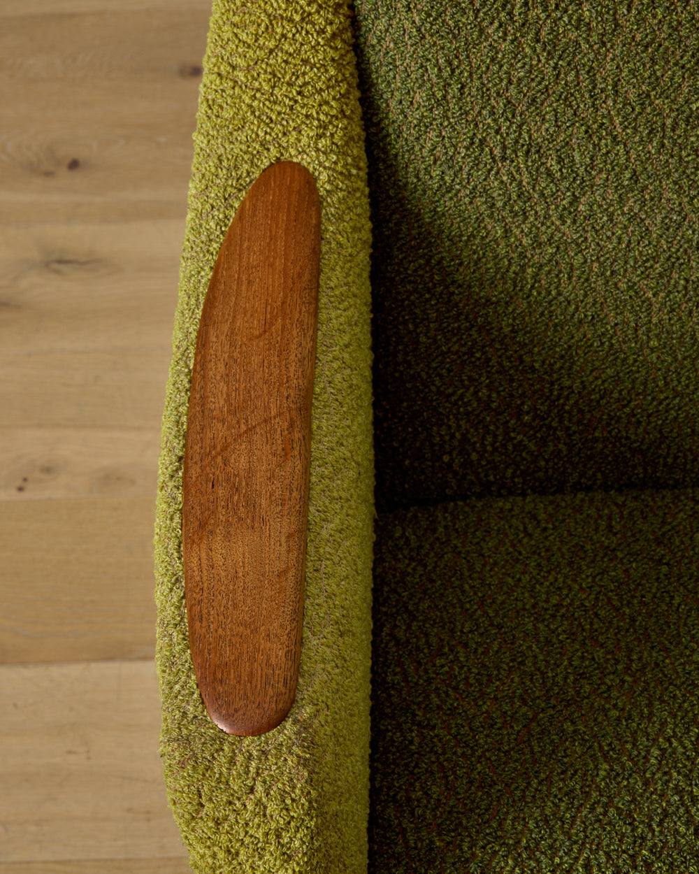 Pair of Oak Frame Easy Chairs