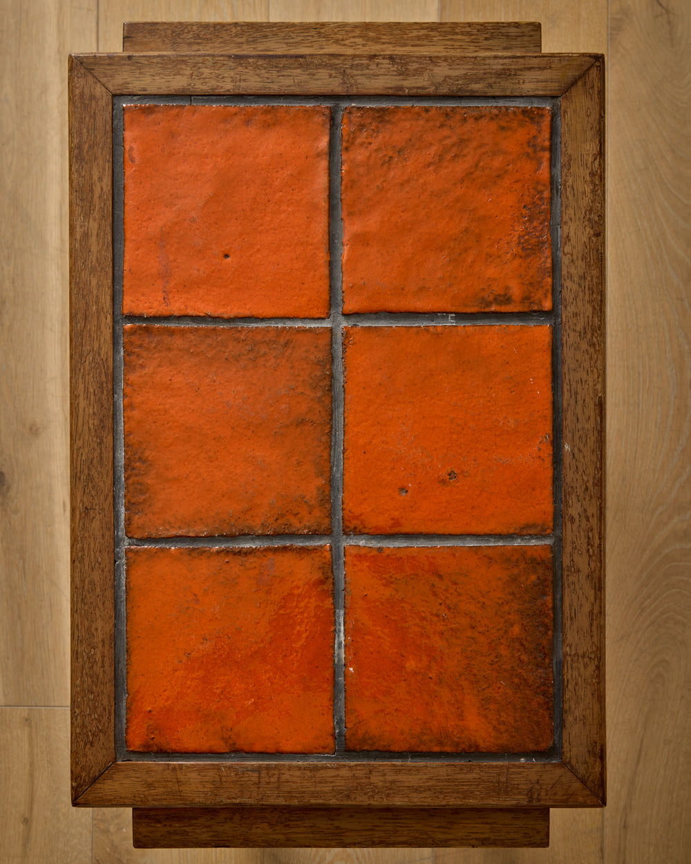 Dutch Ceramic Tile Side Table